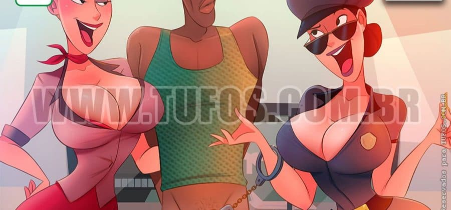 Порно комикс «Негритос Пиконе. Часть 3: Досмотр в аэропорту».