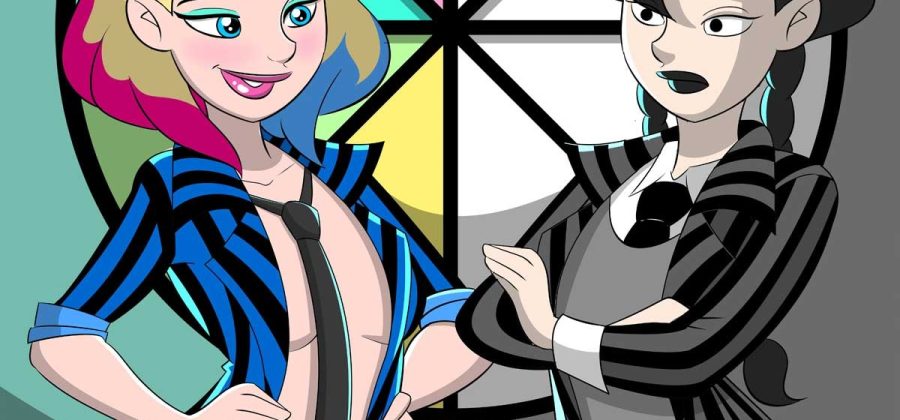 Порно комикс Уэнздей. Часть 3. Никогда больше.