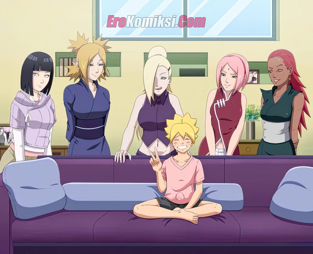 001-36 Порно комикс Наруто. Боруто. Специальное предложение ко дню матери.