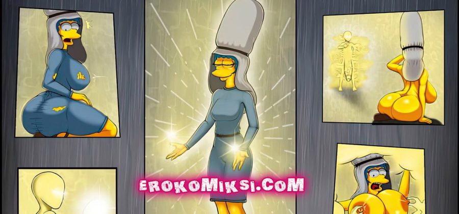 Порно комикс Симпсоны: Рождественская история.