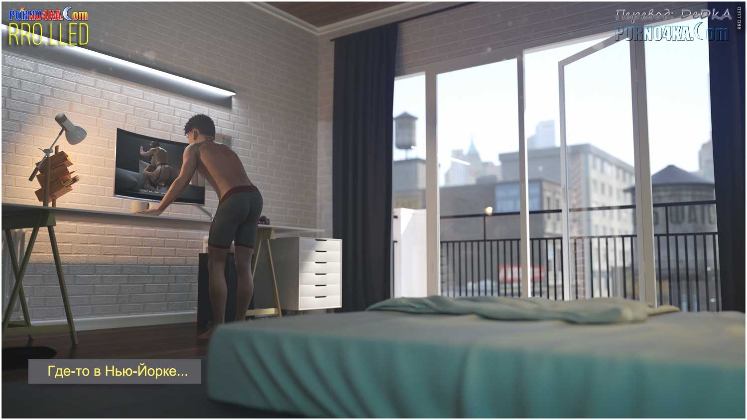 3-23 Порно комикс Гвен. Не тот год.