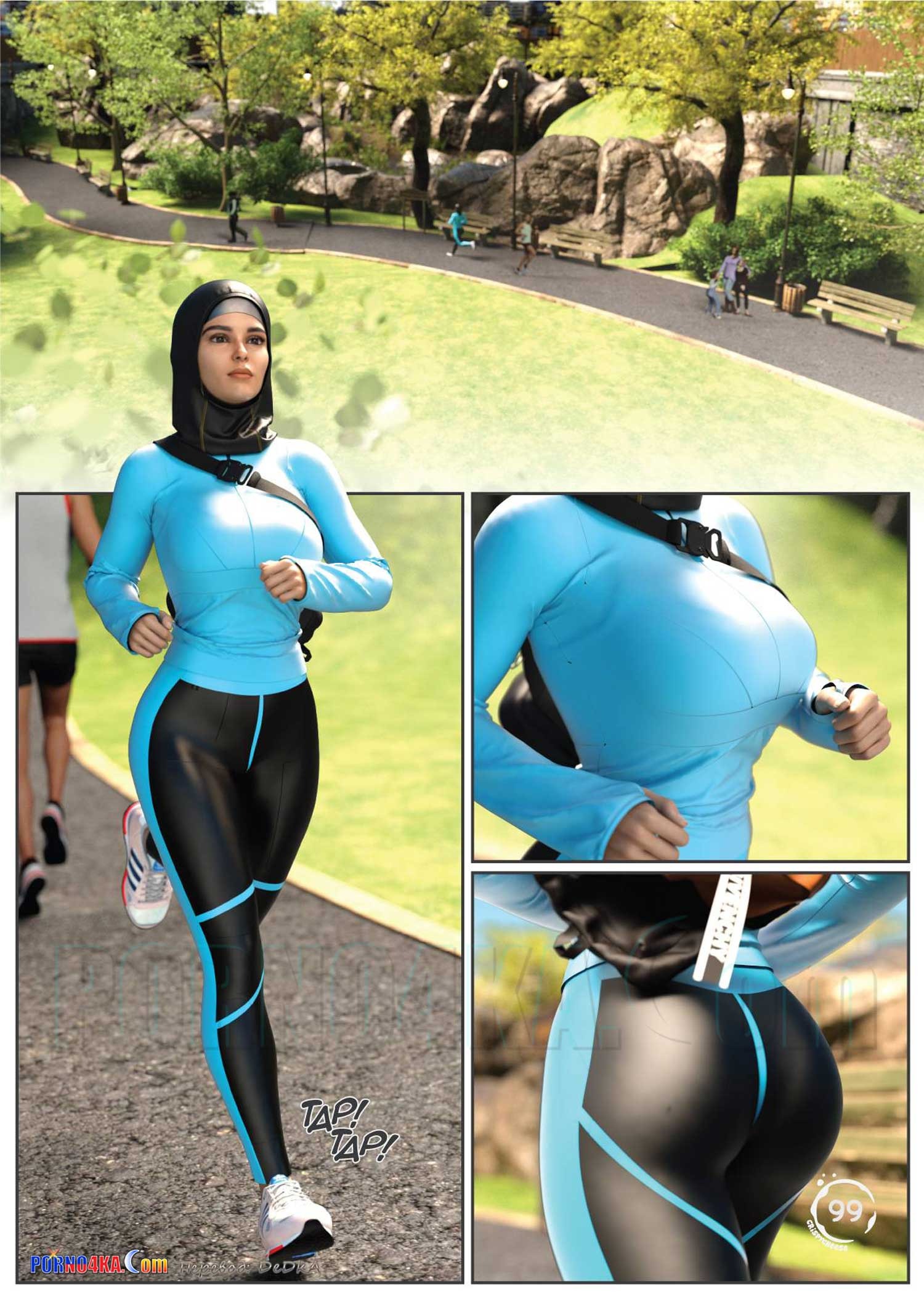 2-3 Порно комикс Между влечением и близостью. Часть 2.