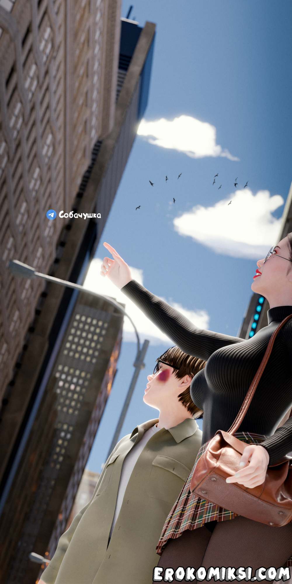 72-1 Порно комикс Marvel. Моя соседка — Вдова. Часть 5.