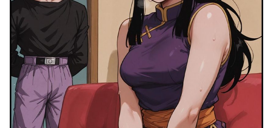 Порно комикс DragonBall Z. Неожиданный визит.