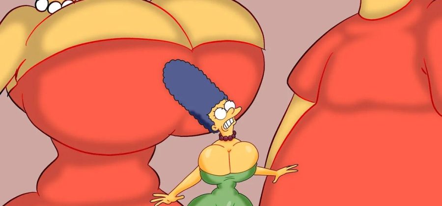 Порно комикс Симпсоны. Побег от греха.