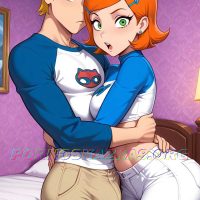 Порно комикс Бен 10. Помощь брату.