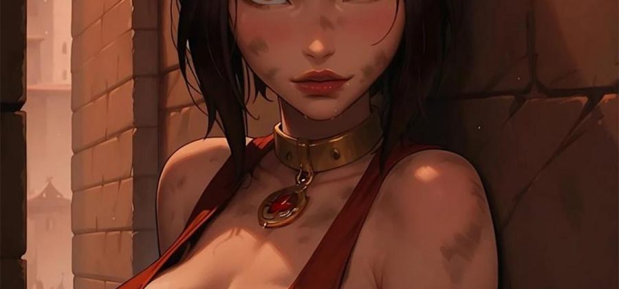 Порно комикс Аватар. Азула и охранник.