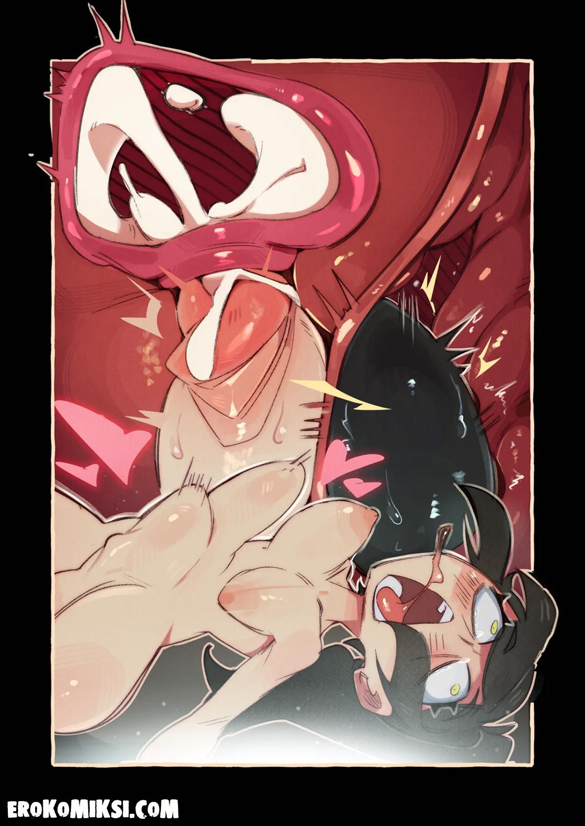 14-34 Порно комикс Гот пума и уставший фембой. The Coffin of Andy and Leyley. Ролевые игры. Часть 2.