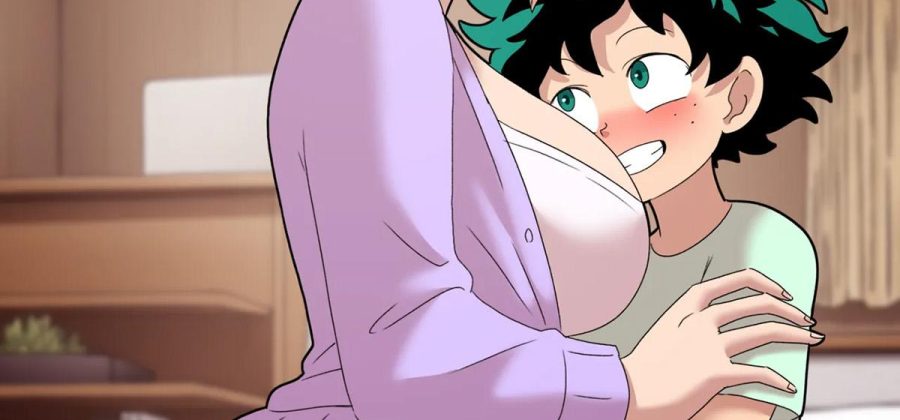 Порно комикс Моя геройская академия. Настоящий мужчина.