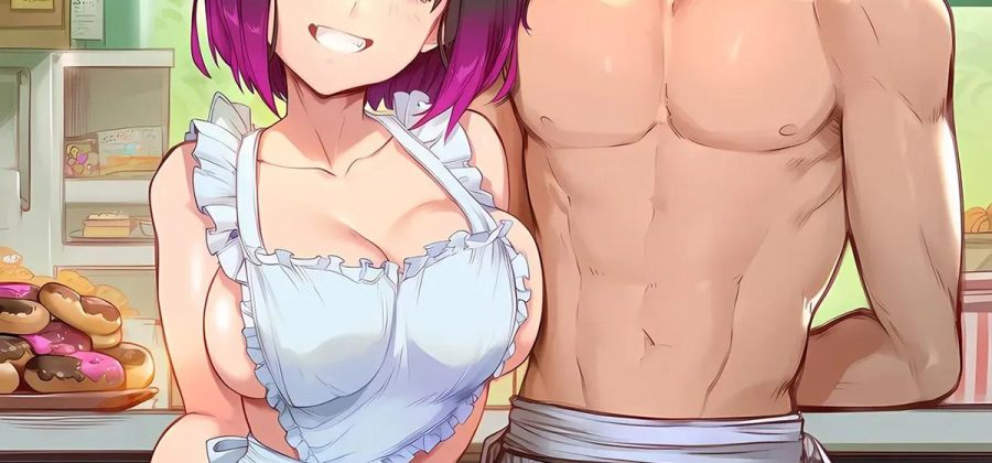 Порно комикс Дракорничная госпожа Кобаяси. Время пончиков.