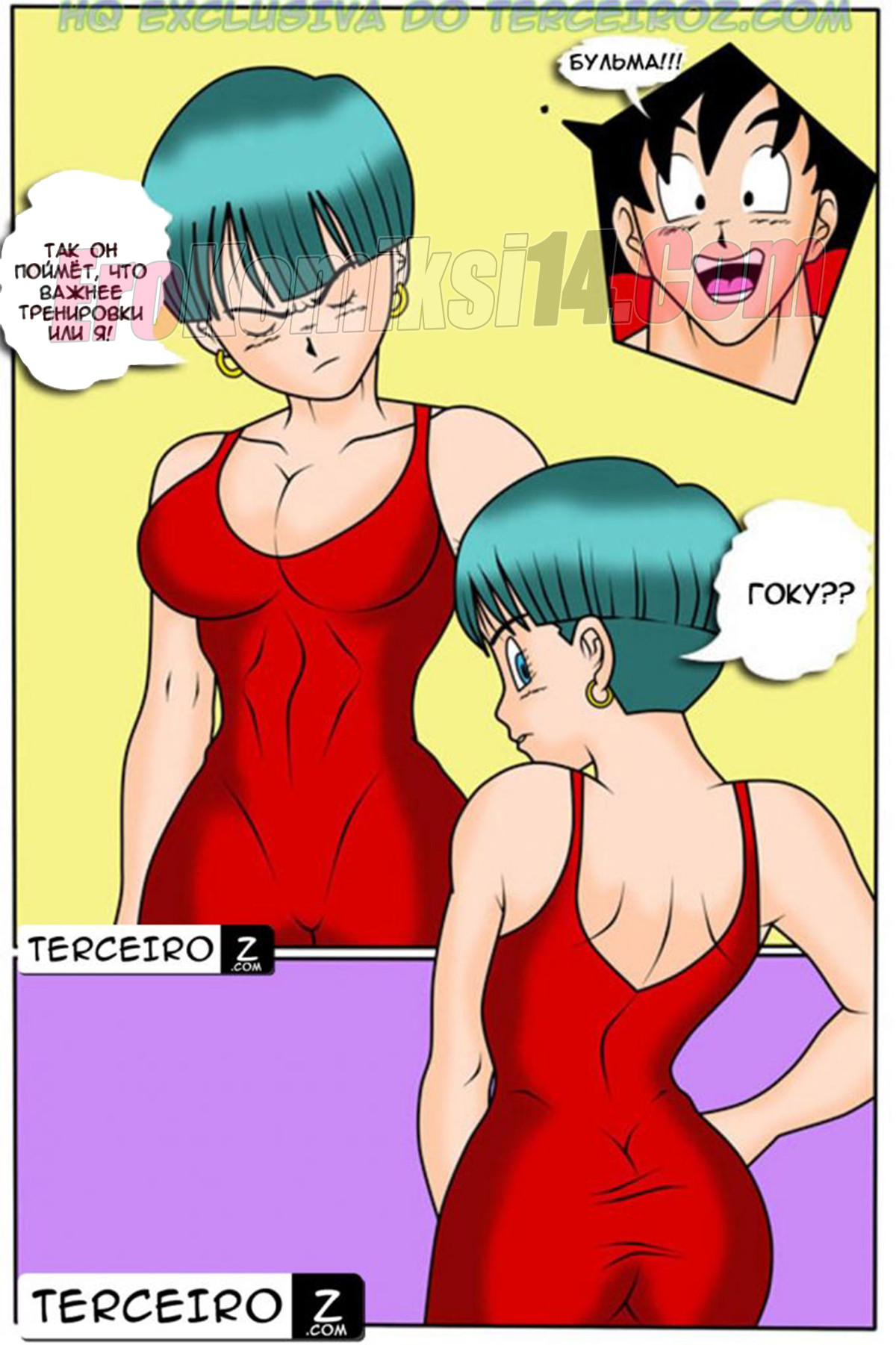 008-35 Порно комикс "Dragon Ball. Жемчуг дракона. Часть 1".