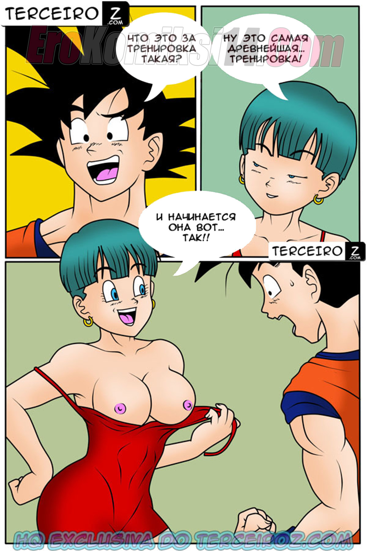 012-29 Порно комикс "Dragon Ball. Жемчуг дракона. Часть 1".