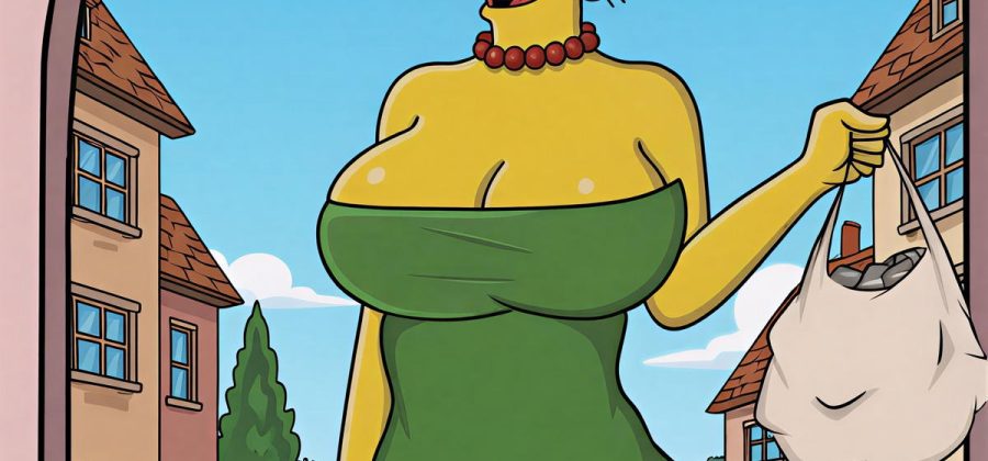 Порно комикс Симпсоны. Шаг за границу дозволенного.