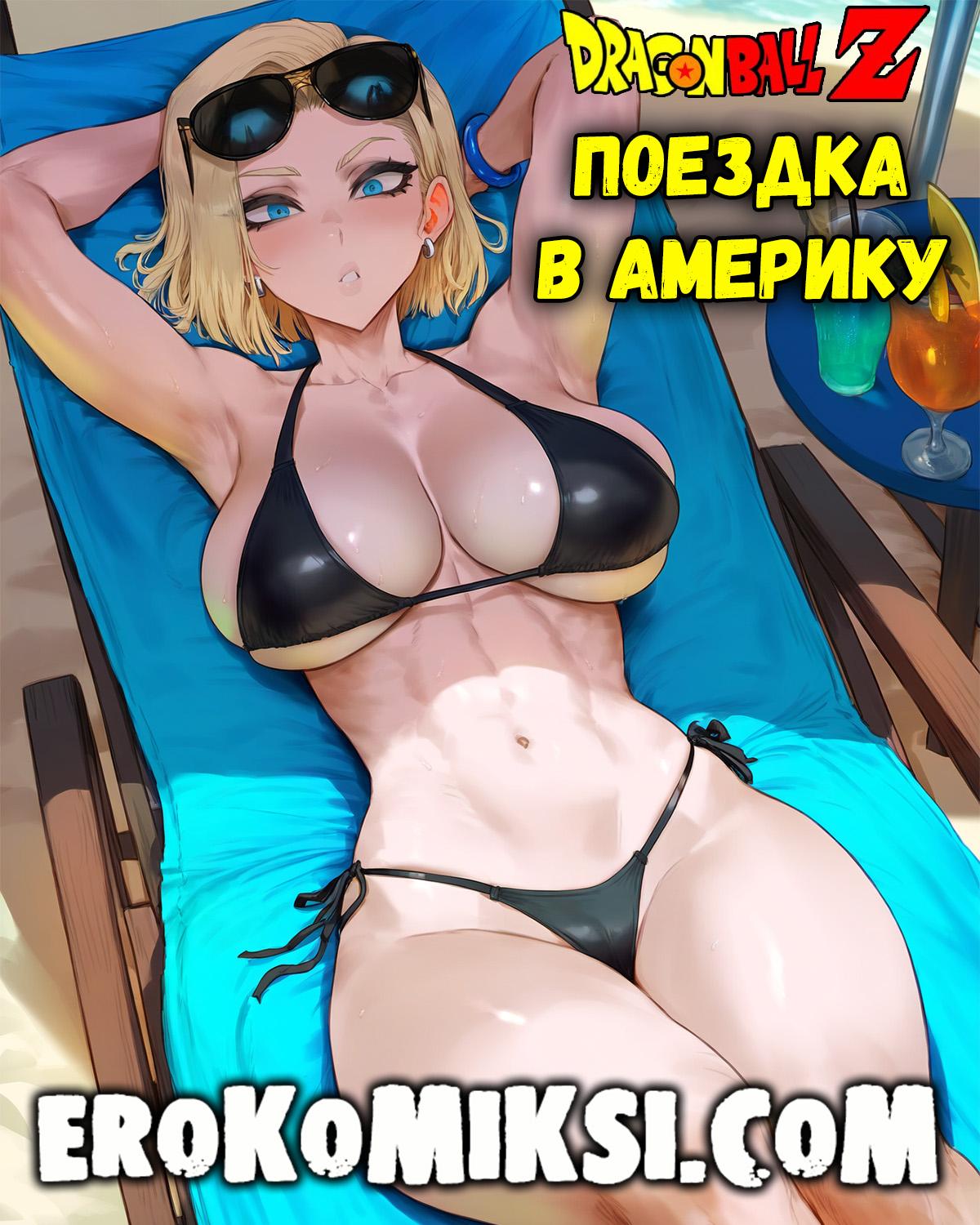 Порно комикс DragonBall Z. Поездка в Америку.