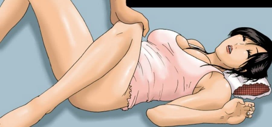 Порно комикс «Пока мама спит. Часть первая».