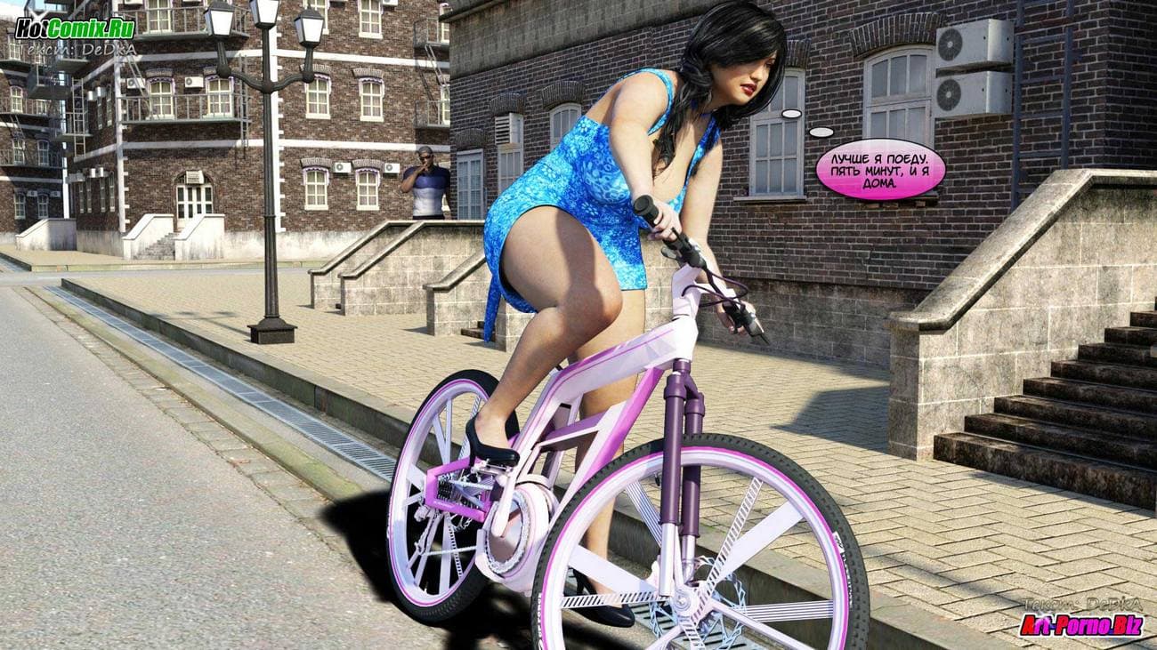 332 Порно комикс "Акико любит это"!