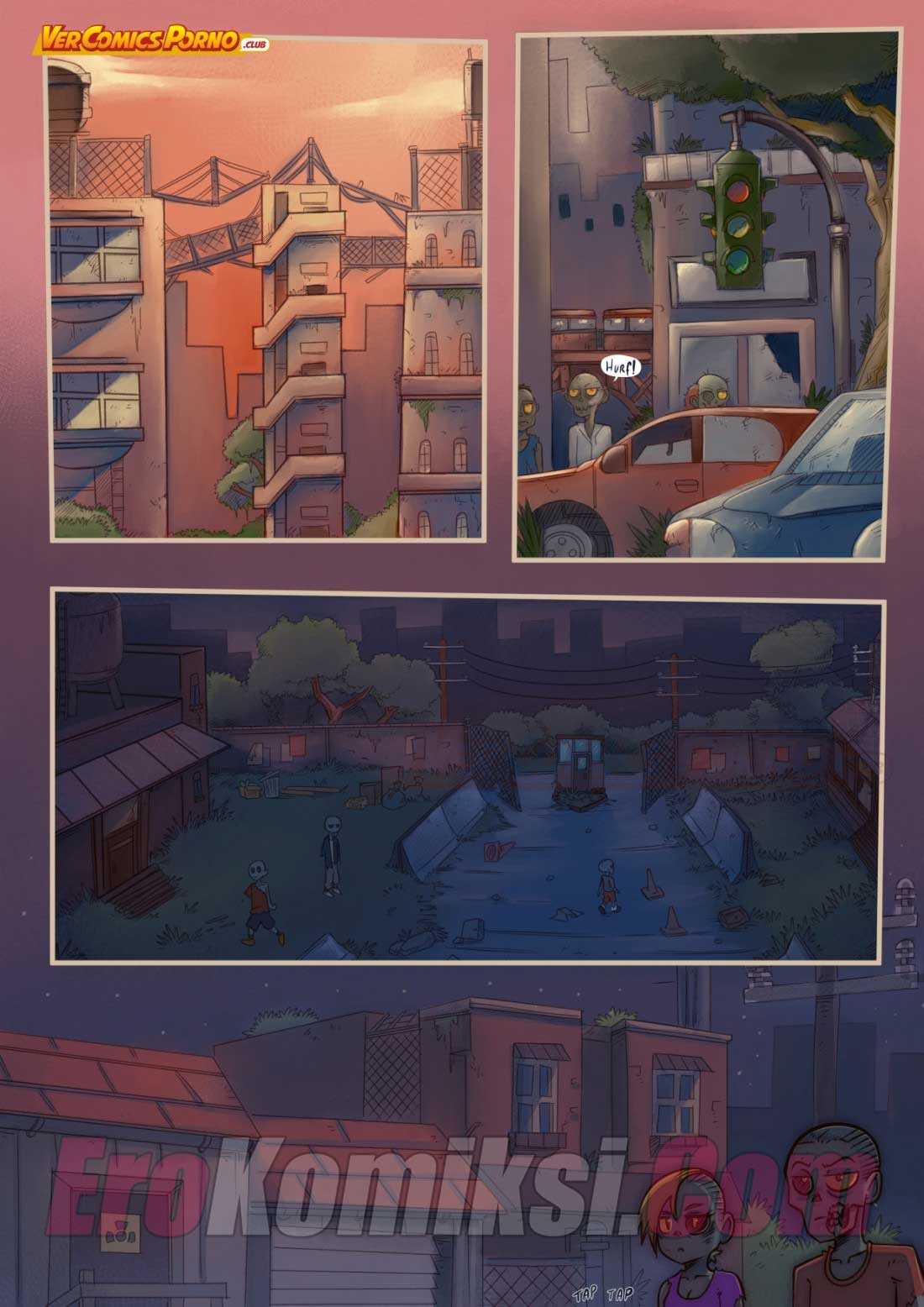 019-13 Порно комикс "Путь Черри. Часть 6: Зомби в законе".