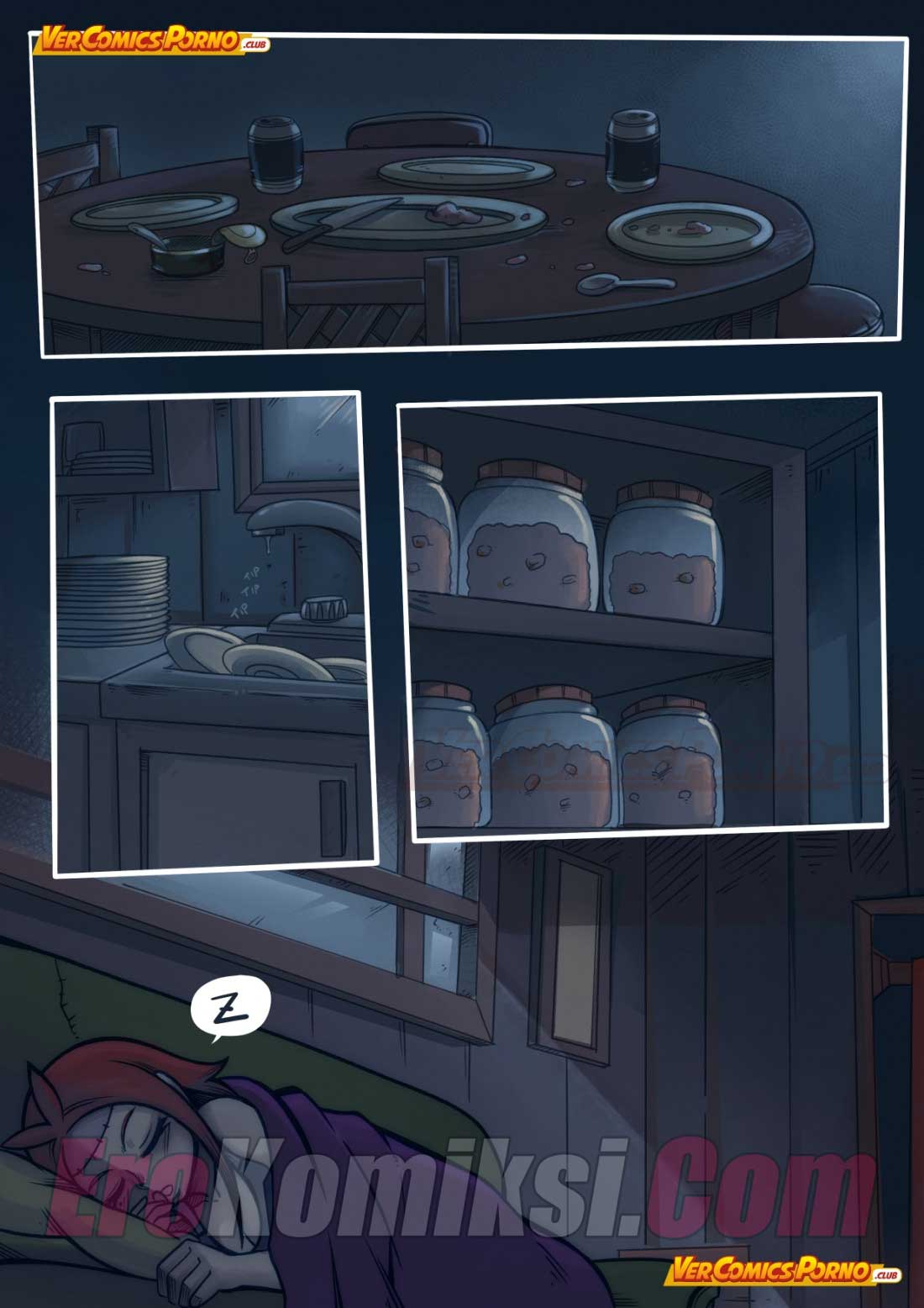 020-12 Порно комикс "Путь Черри. Часть 6: Зомби в законе".