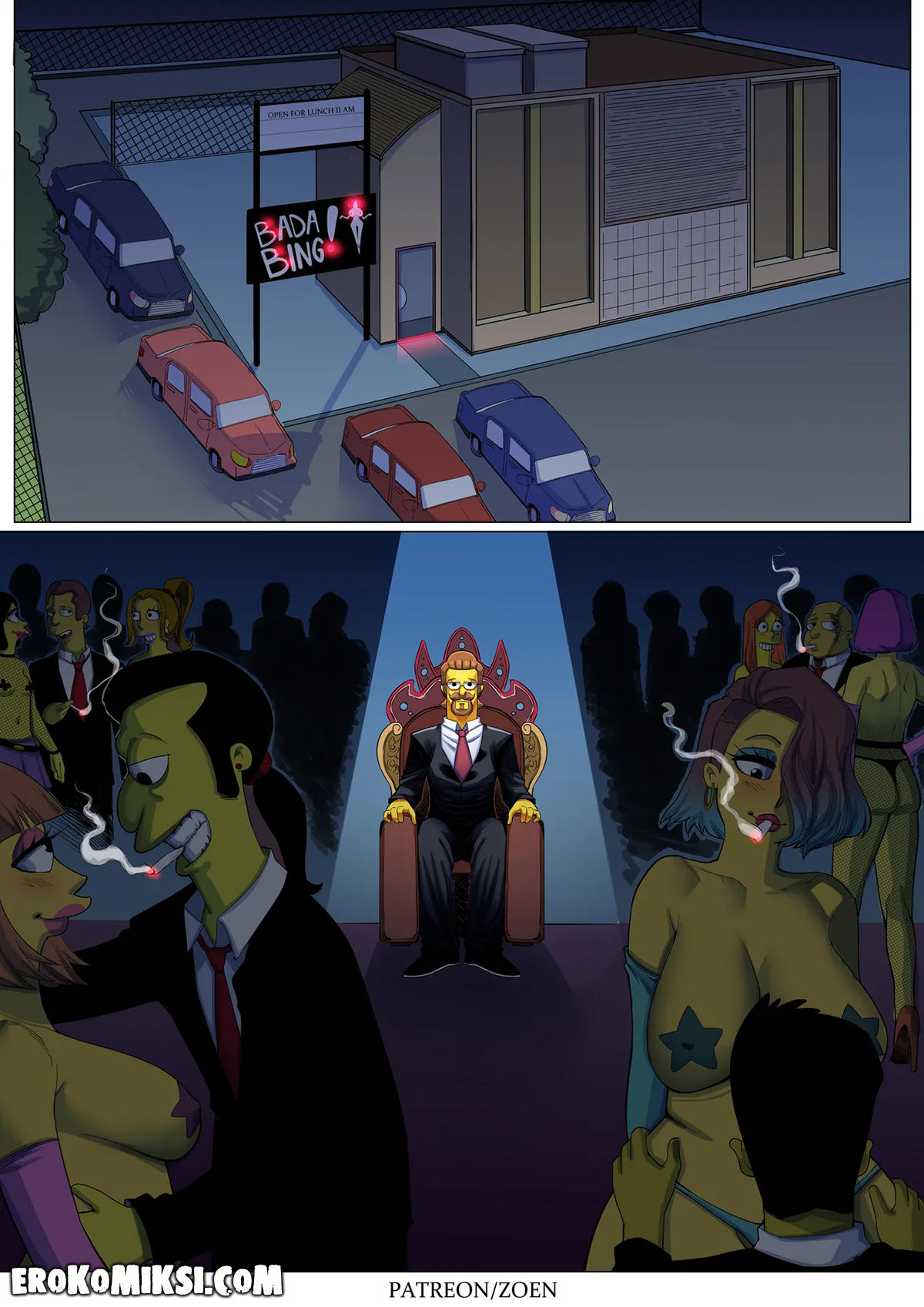 73-1 Порно комикс Симпсоны. Плохой Парень. ОБНОВЛЕНО!!! ДОБАВЛЕНЫ НОВЫЕ СТРАНИЦЫ!!!