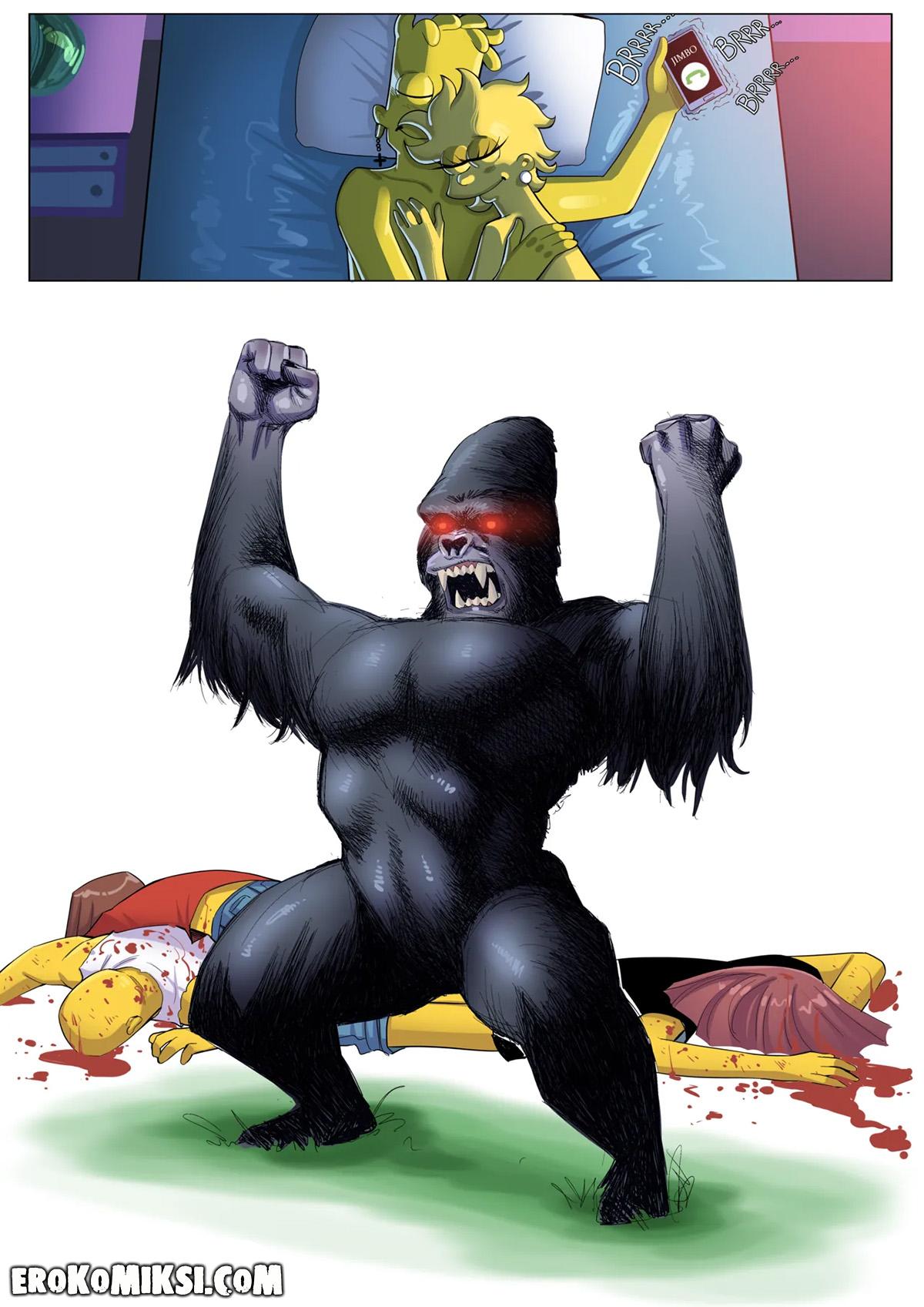 7-21 Порно комикс Симпсоны. Чат с Лизой.