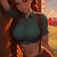 Порно комикс Ферма Лии.