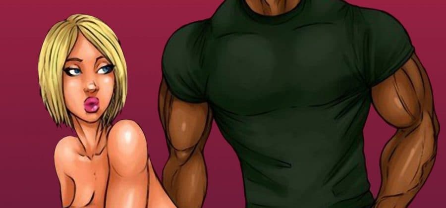 Порно комикс «Массаж».