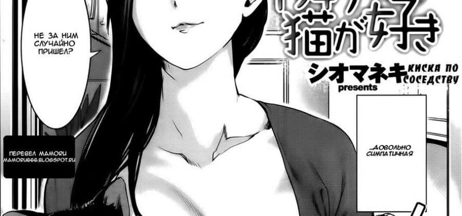Порно комикс «Киска по соседству».