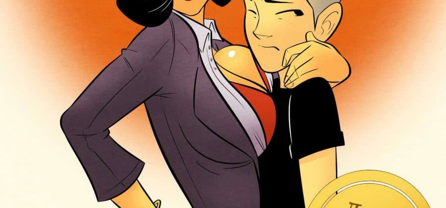 Порно комикс «Моя мама супер звезда литературы».