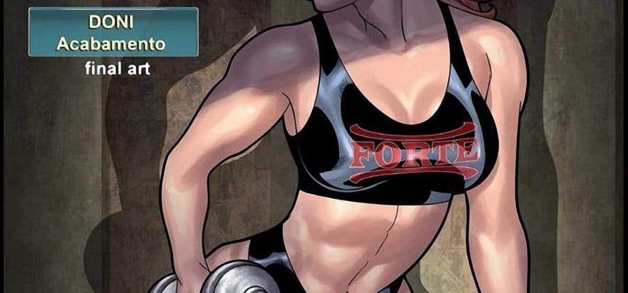 Порно комикс «Спортсменка. Эпизод 3. Часть 1».