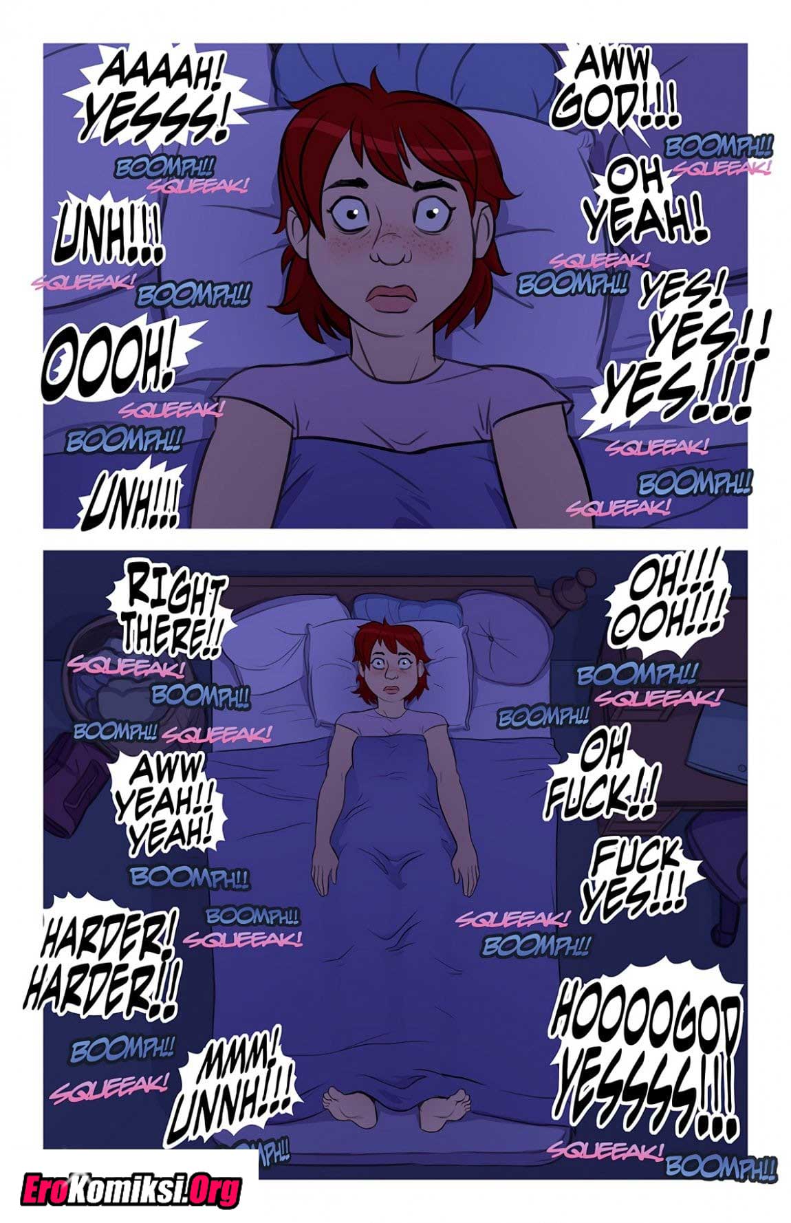 003-29 Порно комикс "Всю ночь".