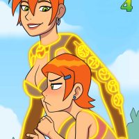 Порно комикс «Знойное лето. Часть 4. Полная версия».