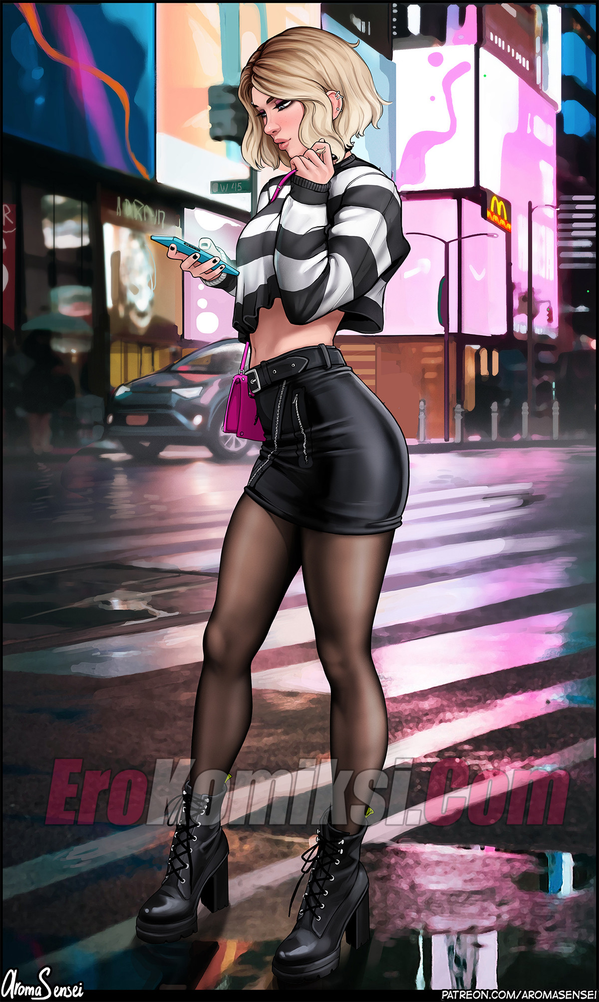 006-53 Порно комикс "Свидание". Обновлено. Добавлены новые страницы.