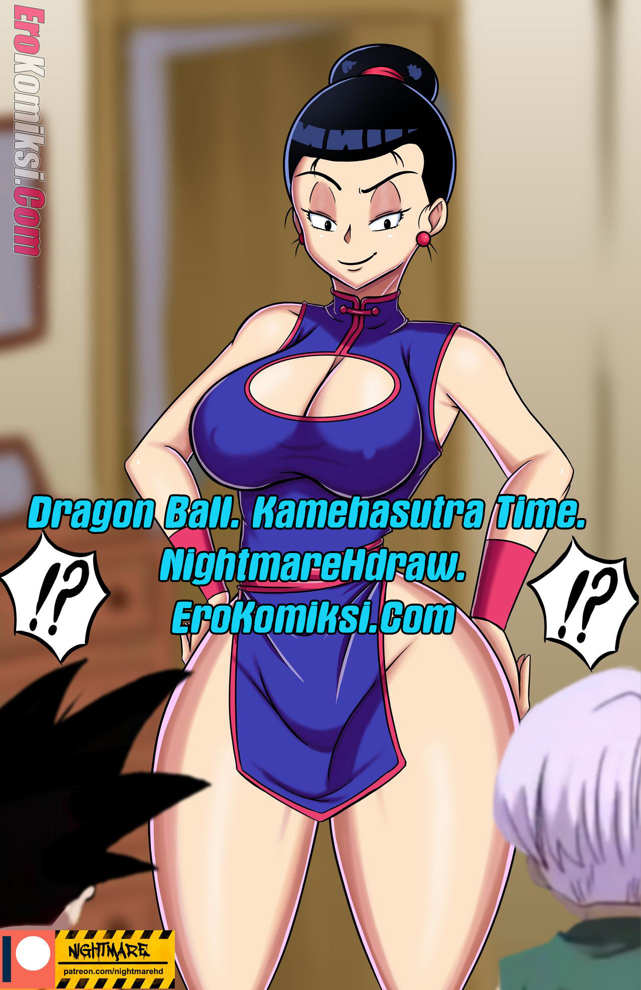 1-22 Порно комикс Dragon Ball. Kamehasutra Time. NightmareHdraw.