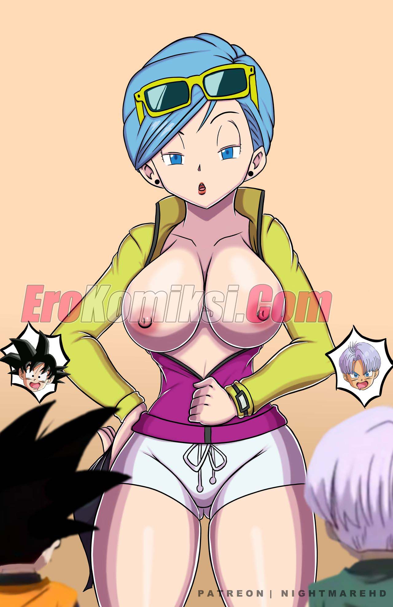 8-22 Порно комикс Dragon Ball. Kamehasutra Time. NightmareHdraw.