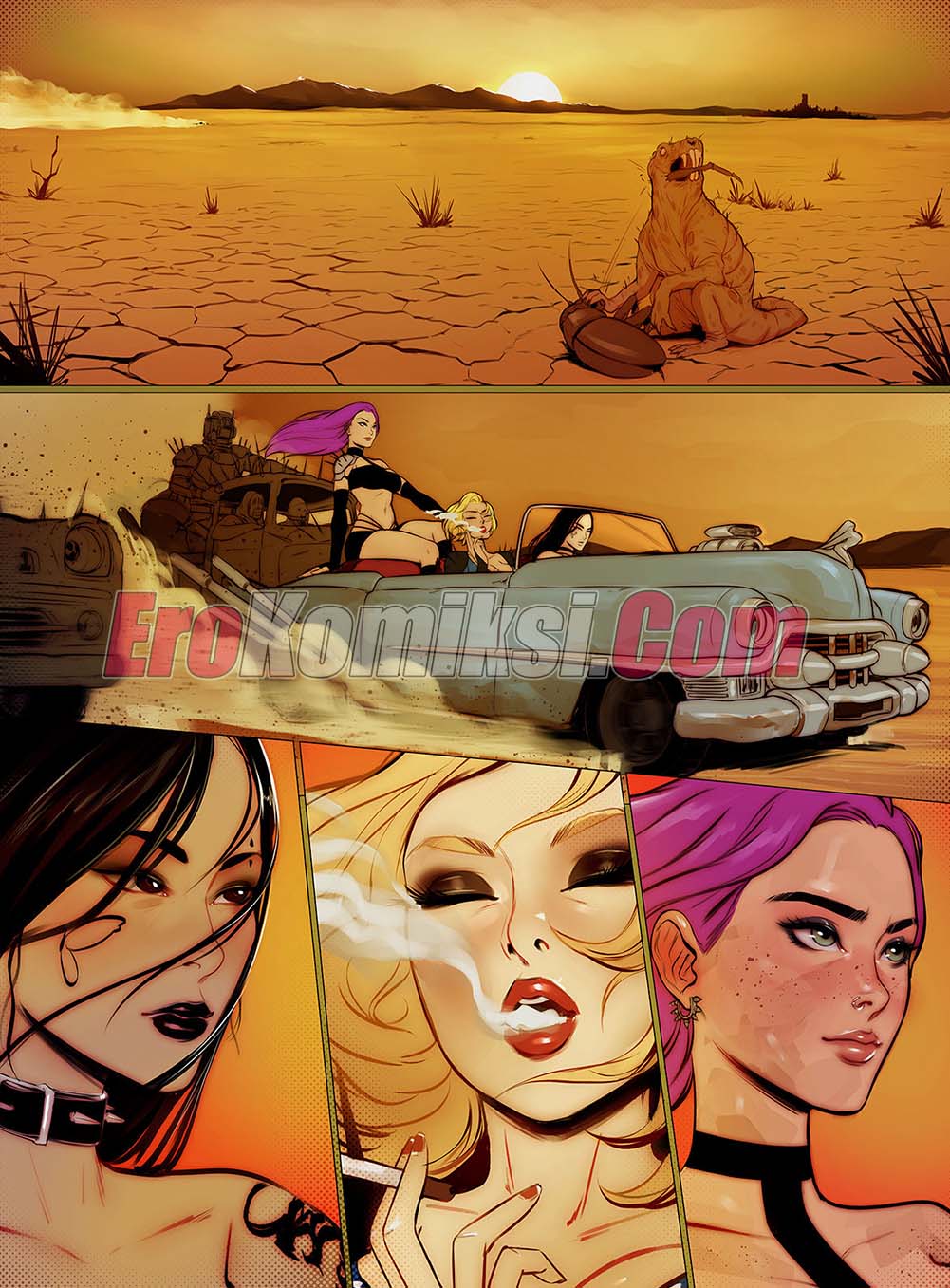 2-1 Порно комикс Прадиз Фолз. Фоллаут. Часть 2.