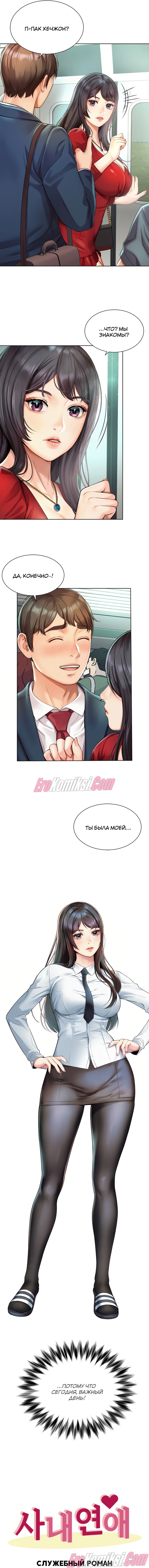 6-60 Порно комикс Служебный роман. Часть 1.