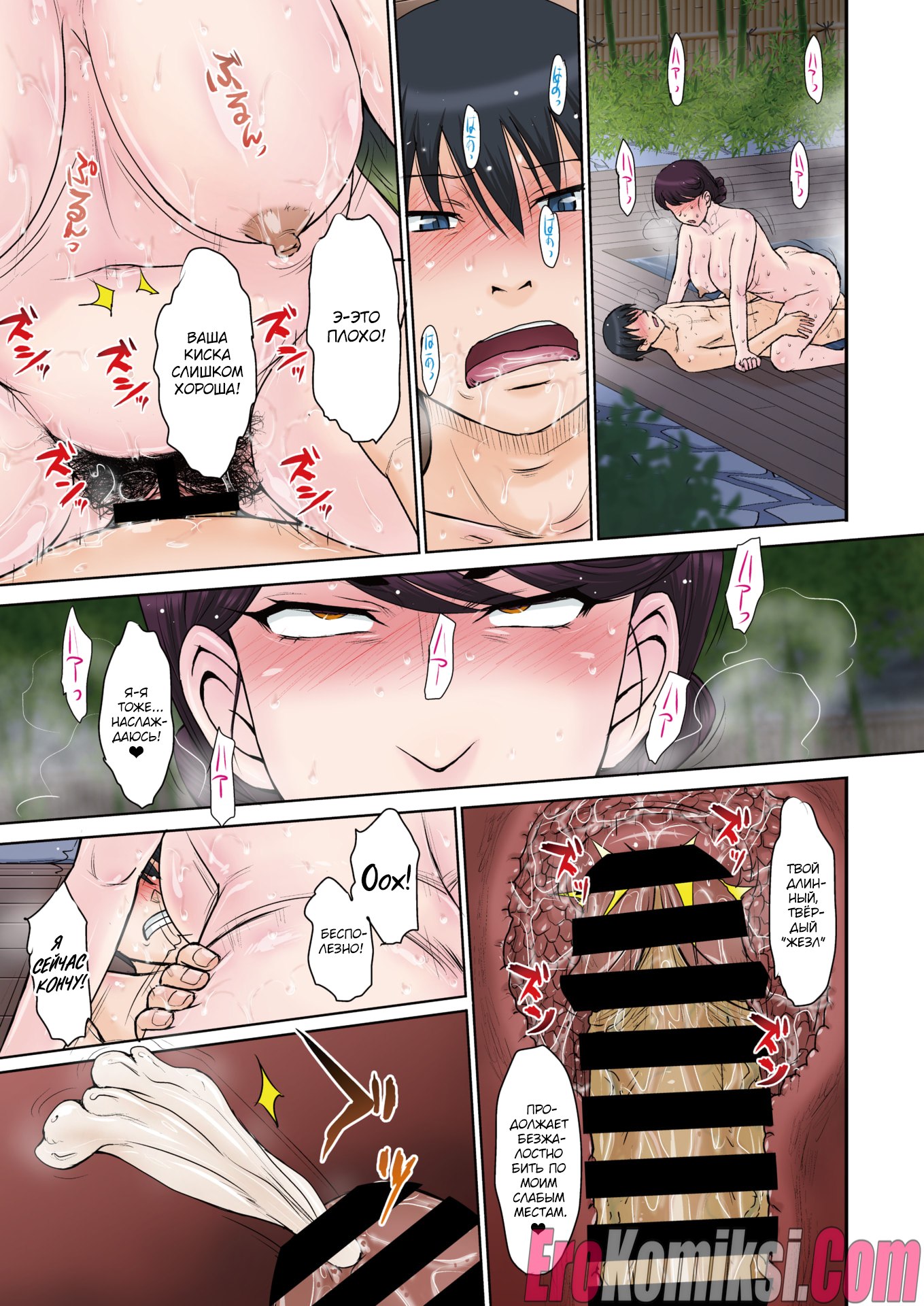 13-25 Порно комикс Старинное испытание семьи.