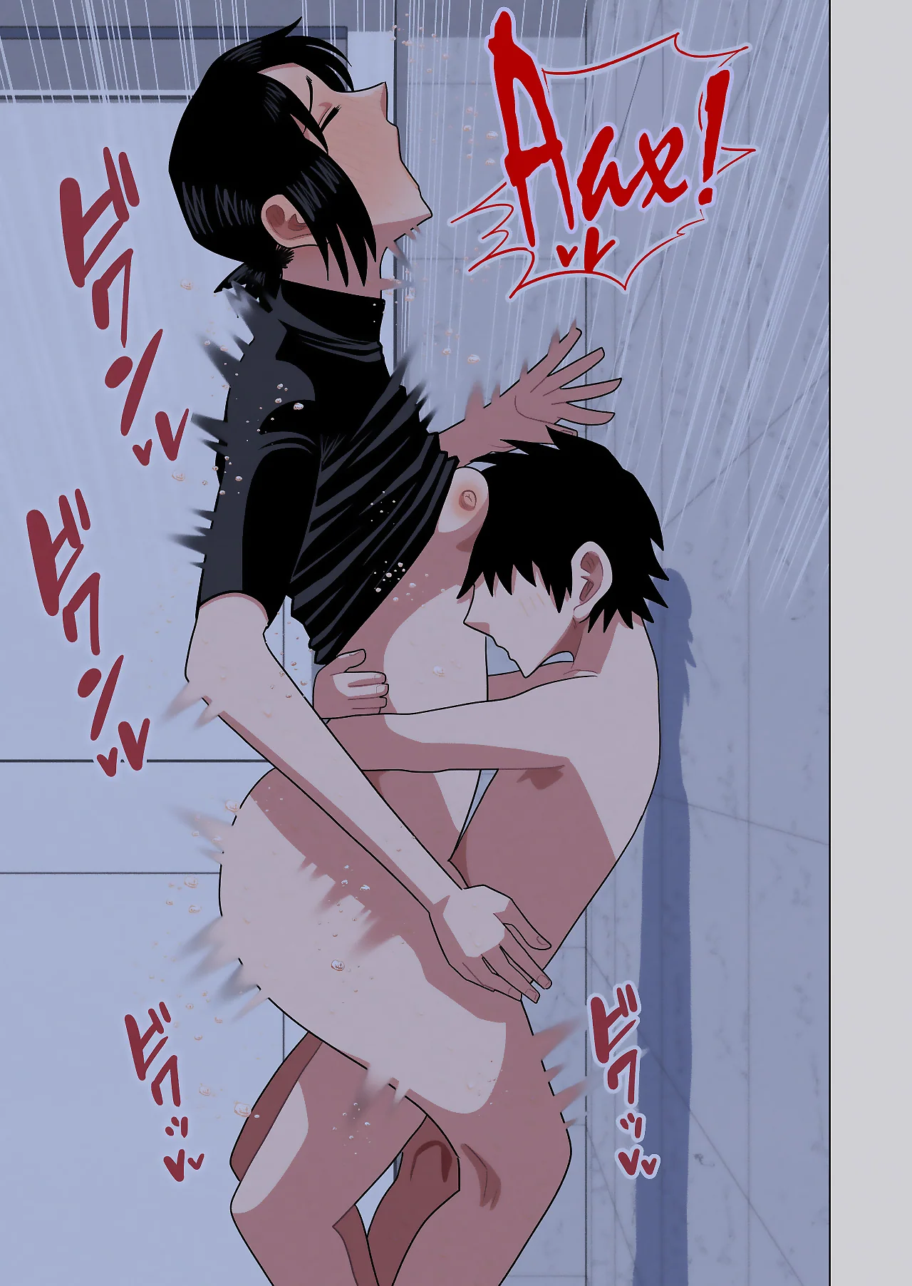 037 Порно комикс Используя остановку времени, гипноз и невидимость, трахаю классную руководительницу во время урока плавания.