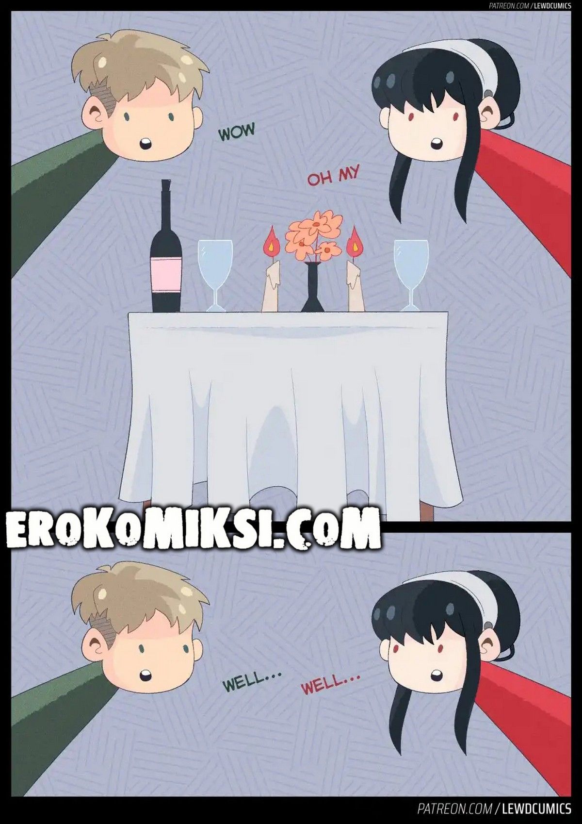 8-21 Порно комикс Семья шпионов.