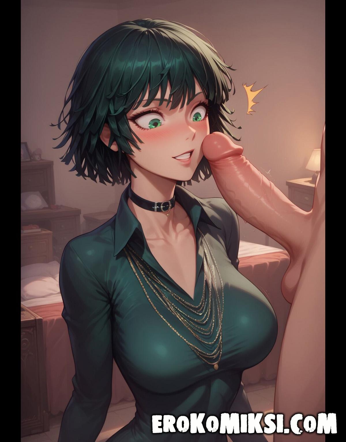 7-42 Порно комикс One Punch Man. Оральные убеждения Фубуки.