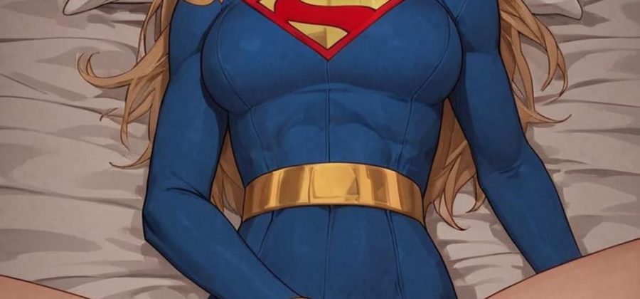 Порно комикс Супергерл. Супергерл и Ботан.