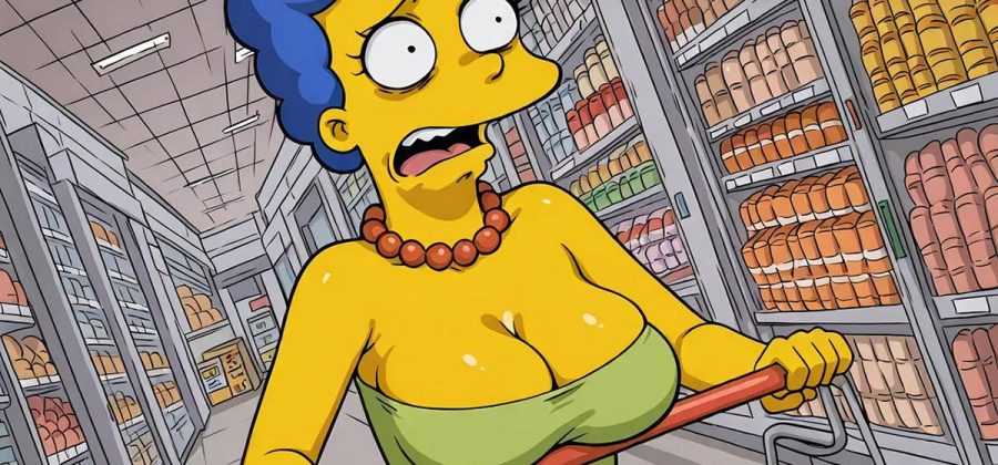 Порно комикс Симпсоны. На скорую руку.