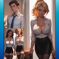 Порно комикс Политика офиса. Эпизод 2. Бойся своих желаний.