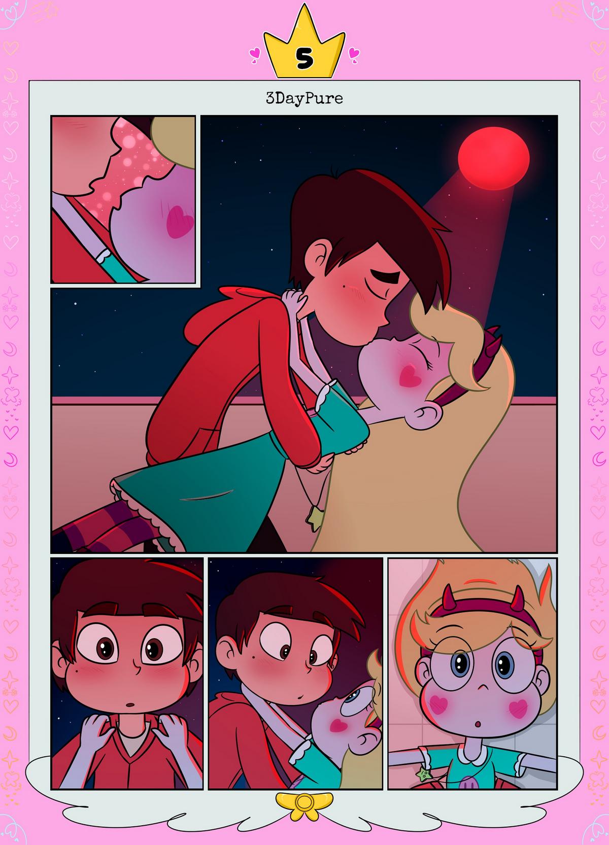 06 Порно комикс Стар против. Ослепленные луной.