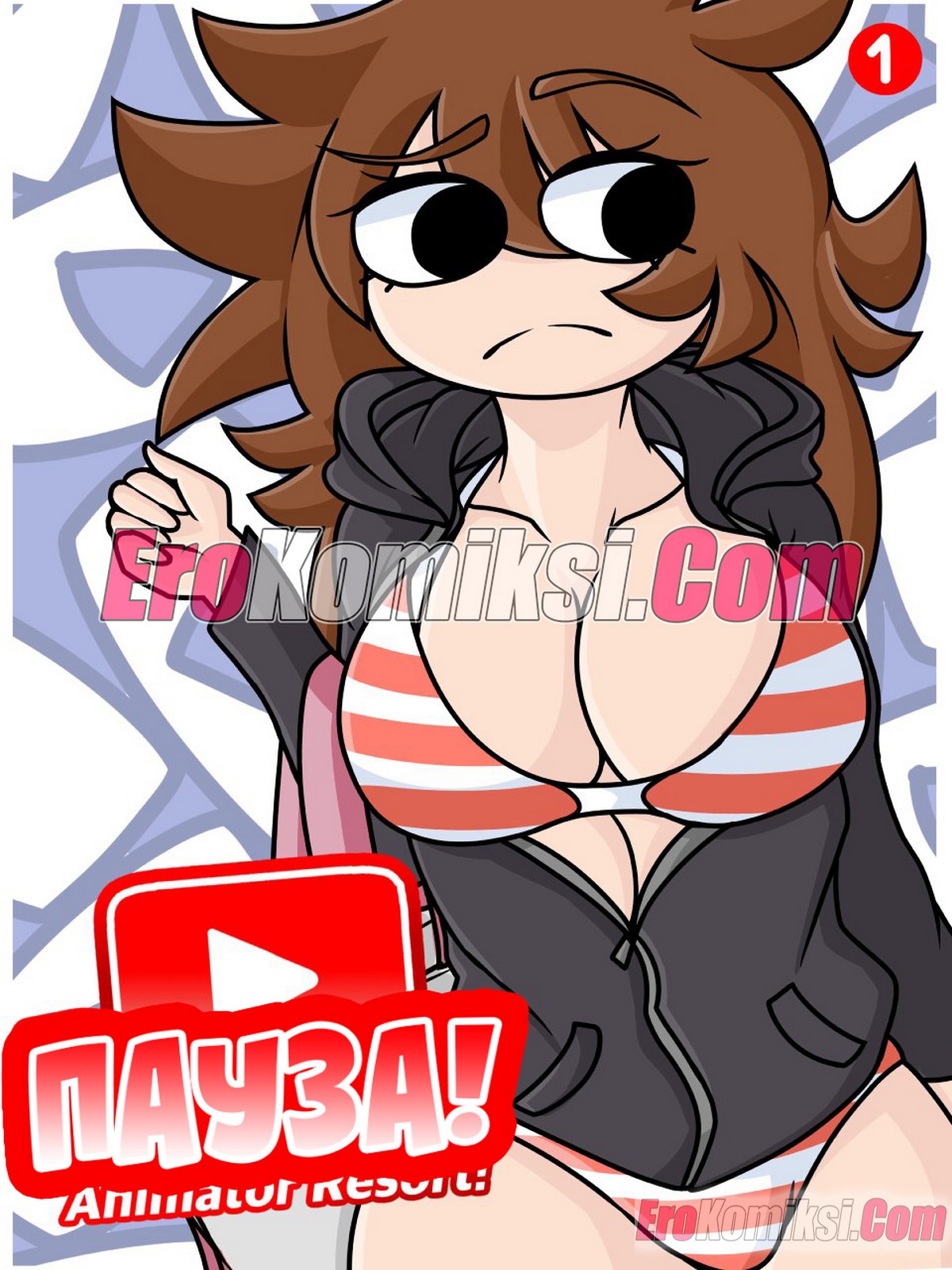 Порно комикс Пауза.