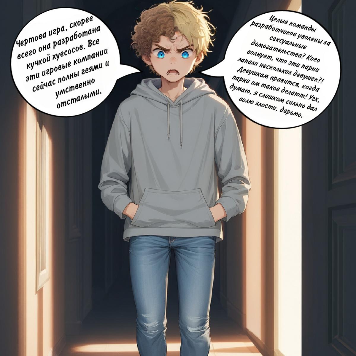 012-3 Порно комикс Рабочая девушка.