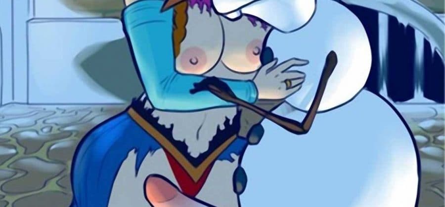 Порно комикс «Холодное сердце. Часть 3».