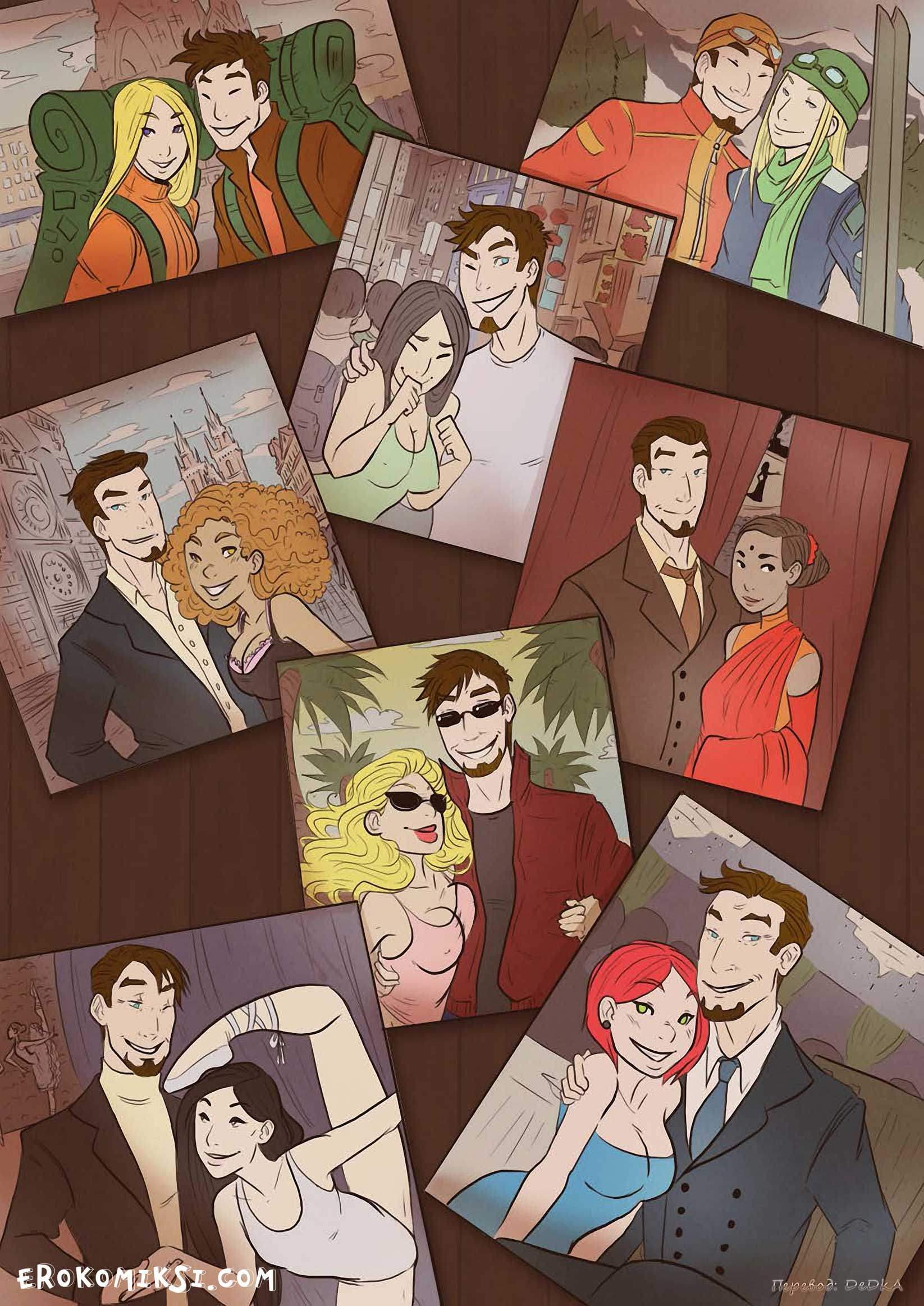 7-16 Порно комикс "Наследство. Часть 1".